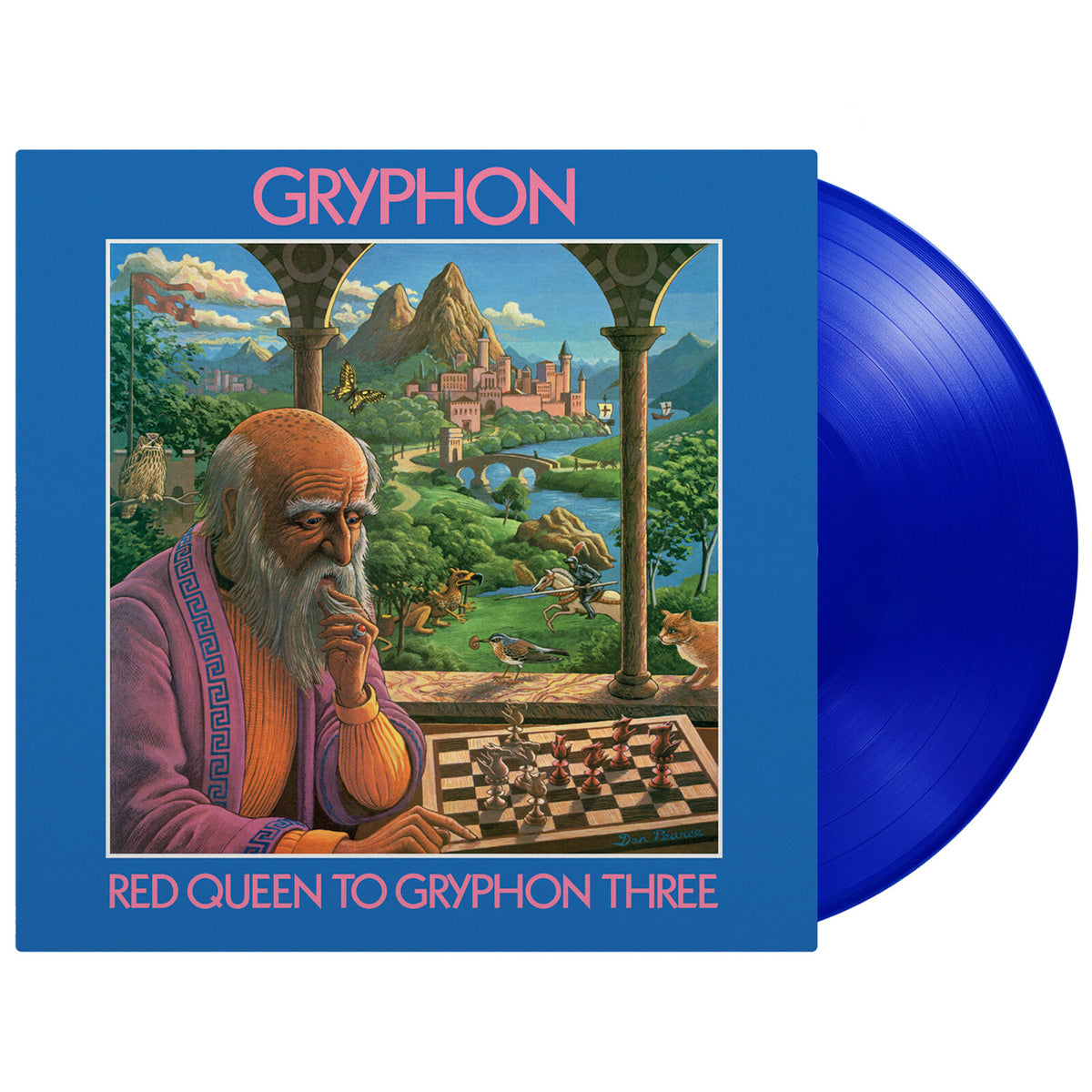 Gryphon - Red Queen To Gryphon Three TRANSLUCENT BLUE COLOURED VINYL (Vinyl LP) PRE-ORDER