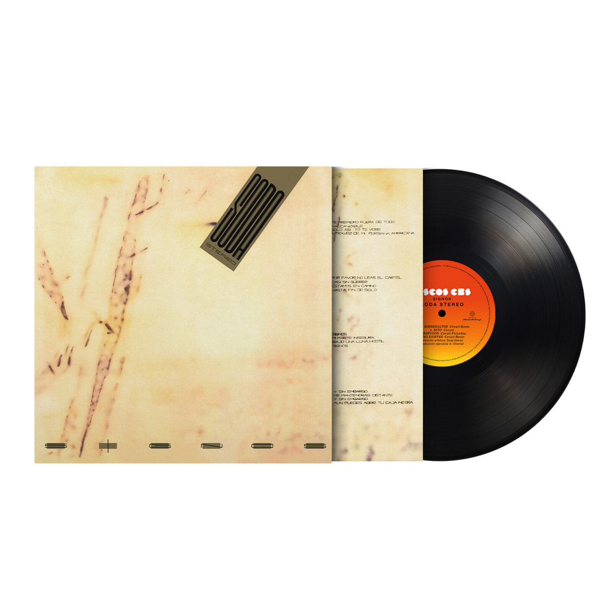 Soda Stereo - Signos BLACK VINYL (Vinyl LP) PRE-ORDER