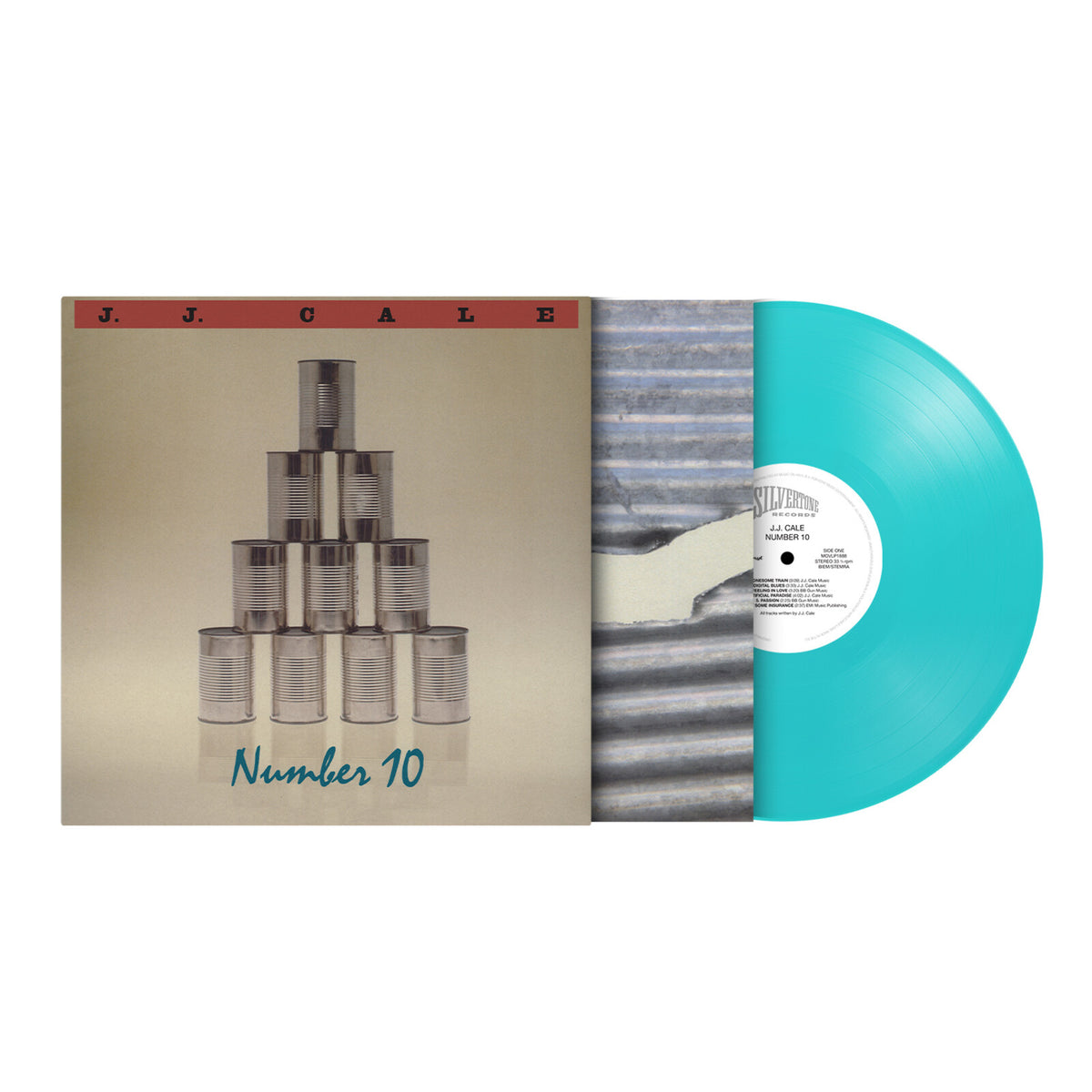 J.J. Cale - Number 10 TURQUOISE (Vinyl LP) PRE-ORDER
