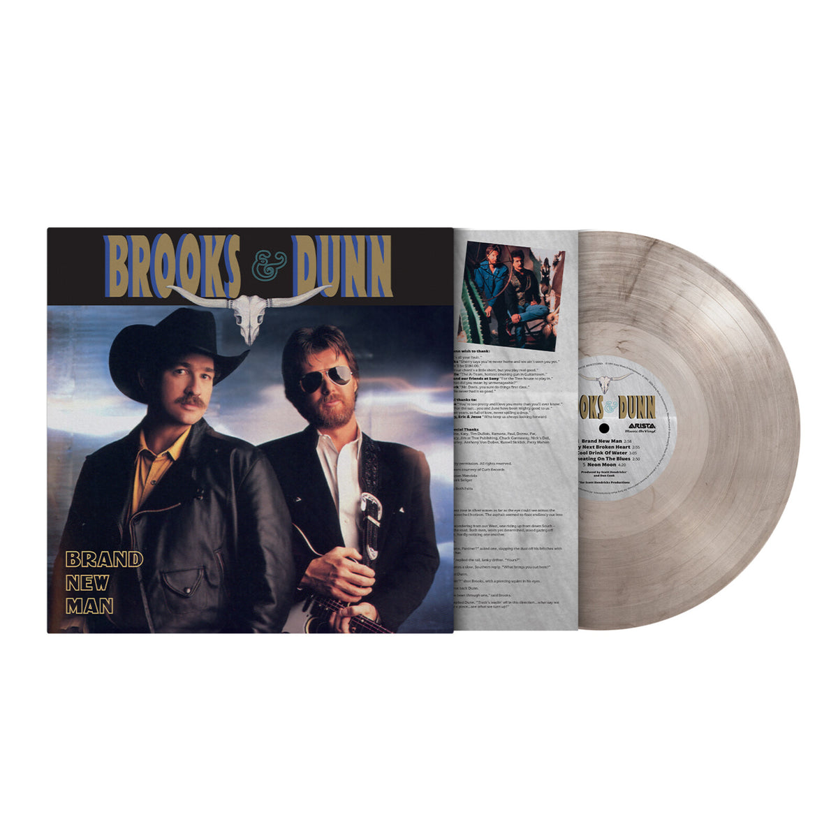 Brooks & Dunn - Brand New Man SMOKE MARBLED (Vinyl LP) PRE-ORDER