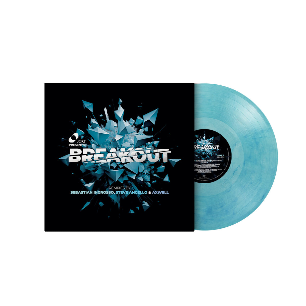 Various Artists - Joia Presents Breakout CRYSTAL CLEAR & BLUE MARBLED (Vinyl LP) PRE-ORDER