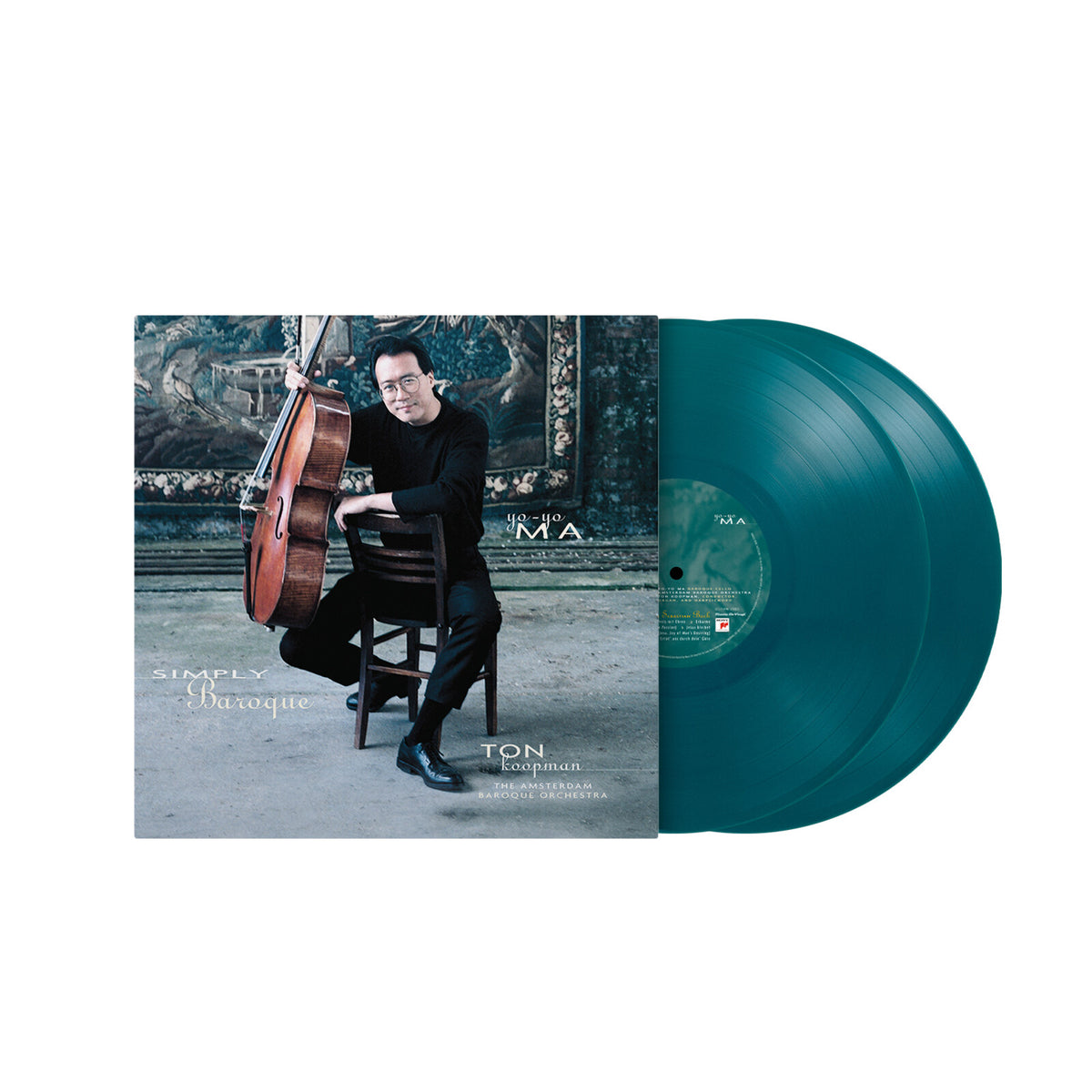 Yo-Yo Ma - Simply Baroque AQUAMARINE 2LP (Vinyl LP) PRE-ORDER
