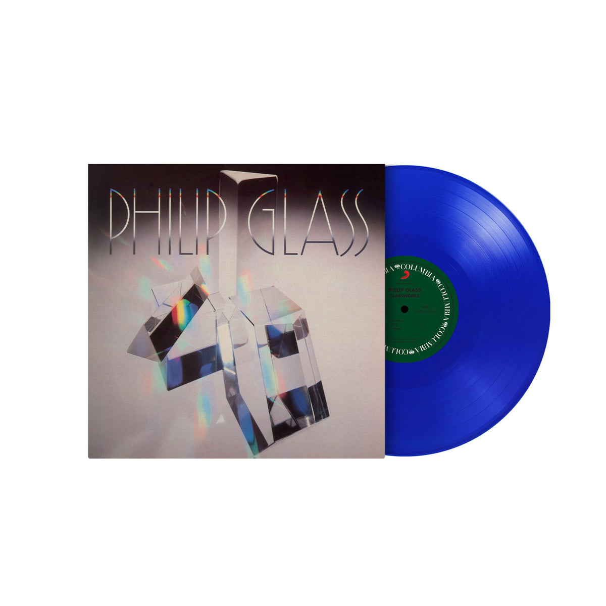 Philip Glass - Glassworks TRANSLUCENT BLUE COLOURED (Vinyl LP) PRE-ORDER