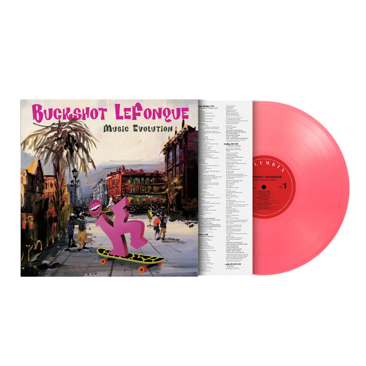 Buckshot Lefonque - Music Evolution PINK (Vinyl LP) PRE-ORDER