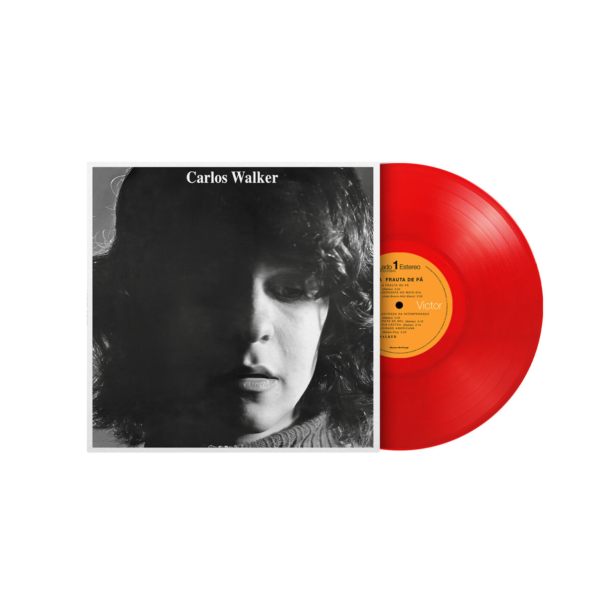 Carlos Walker - A Frauta De Pa TRANSLUCENT RED COLOURED (Vinyl LP) PRE-ORDER
