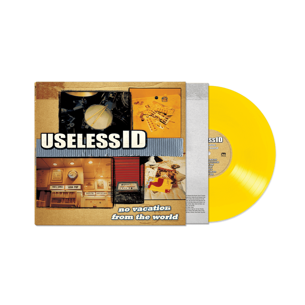Useless Id - No Vacation From The World YELLOW (Vinyl LP) PRE-ORDER