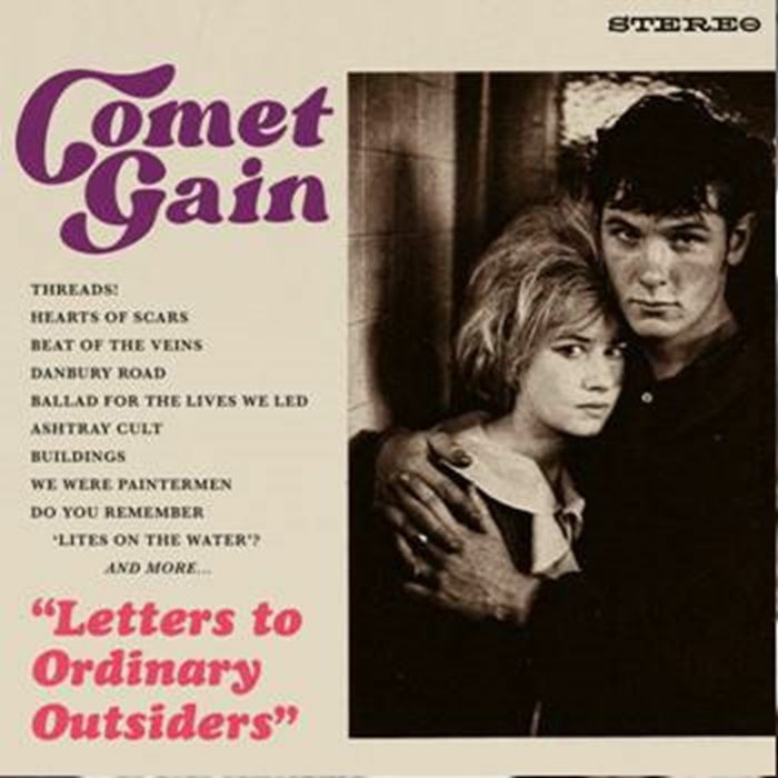 Comet Gain - Letters To Ordinary Outsiders BLACK VINYL. (Vinyl LP) PRE-ORDER