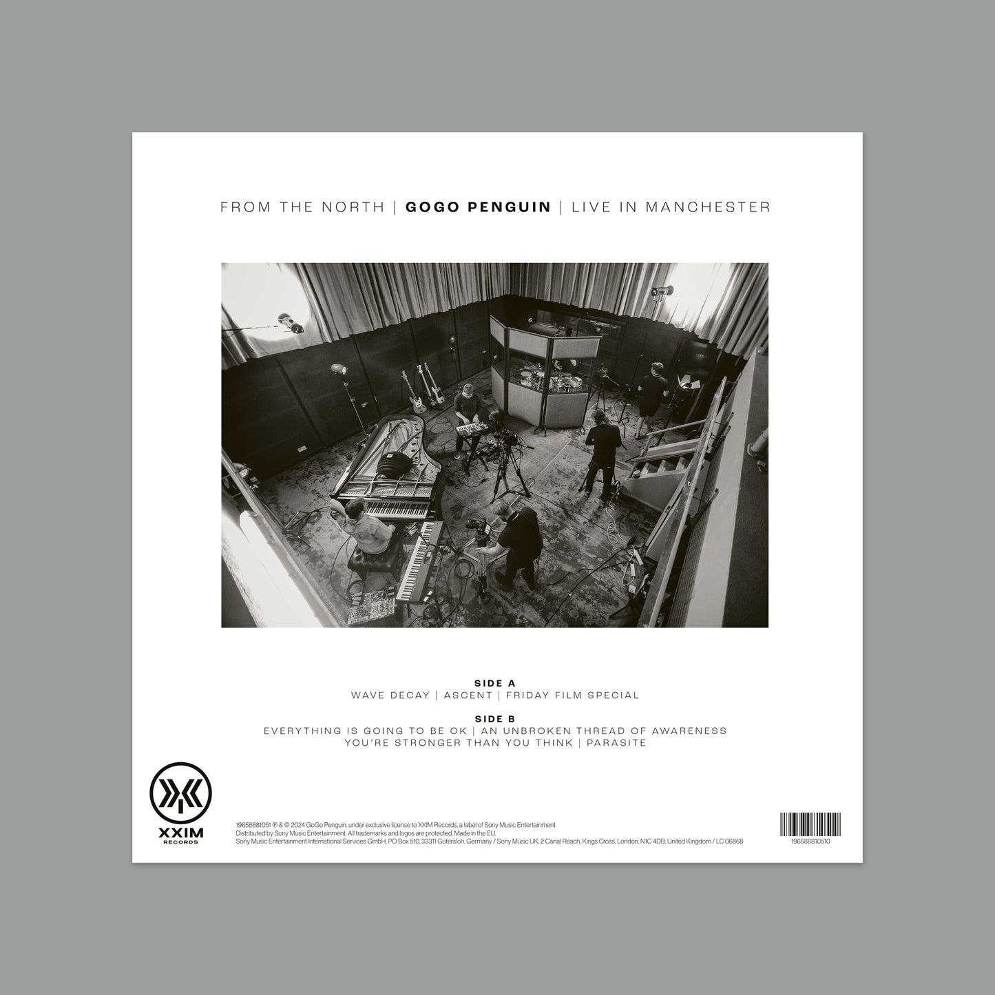 GoGo Penguin – From the North - GoGo Penguin Live in Manchester (LP Vinyl)
