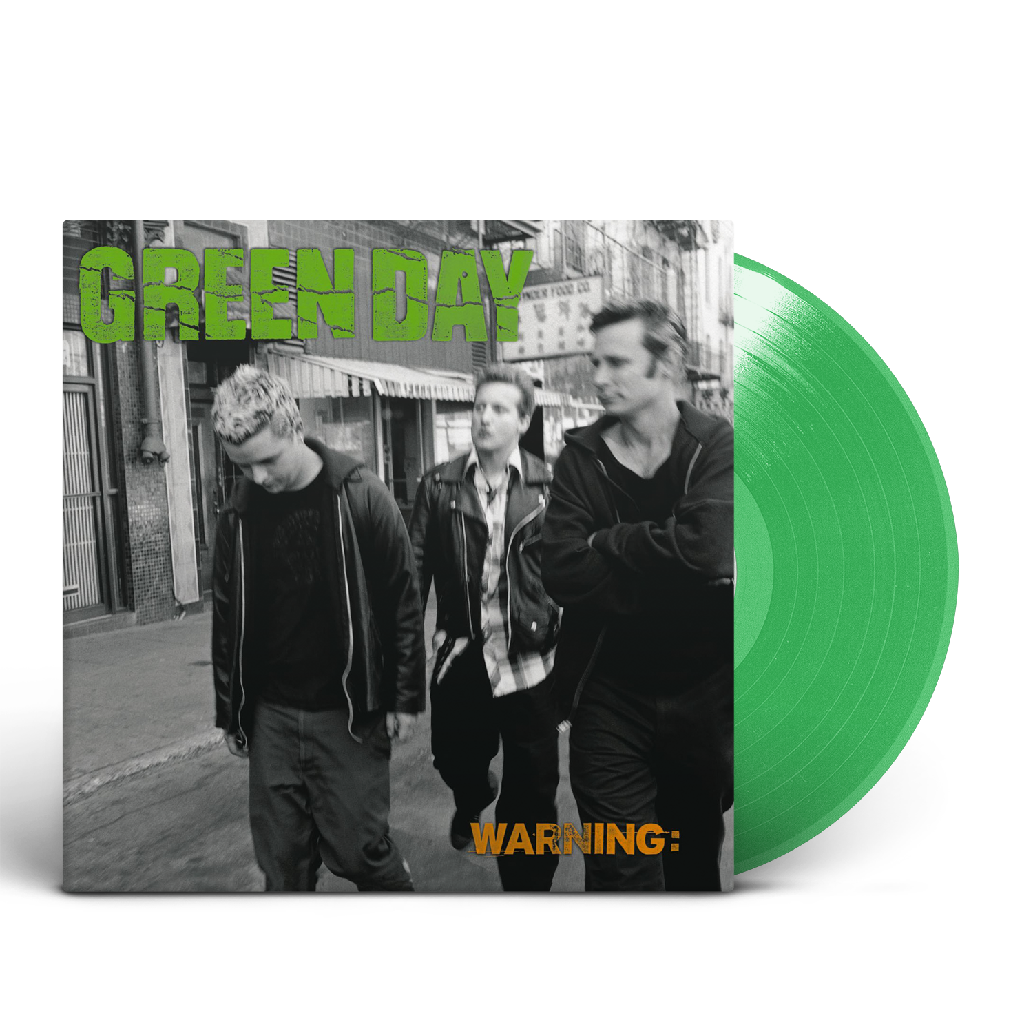 Greenday - Warning (Ltd 1LP Fluorescent Green Vinyl LP) PRE-ORDER 