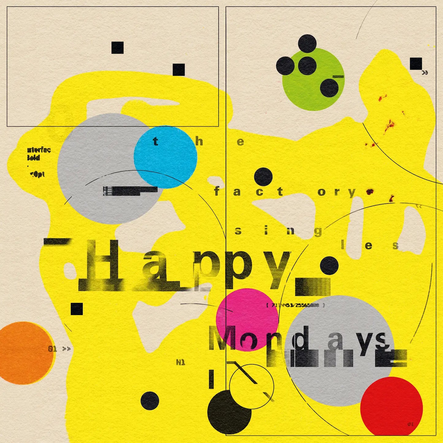 Happy Mondays - The Factory Singles (Yellow & Magenta Vinyl 2LP) PRE-ORDER