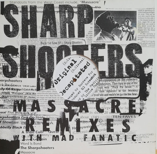 Sharpshooters – Massacre (Remixes) (Used 12")