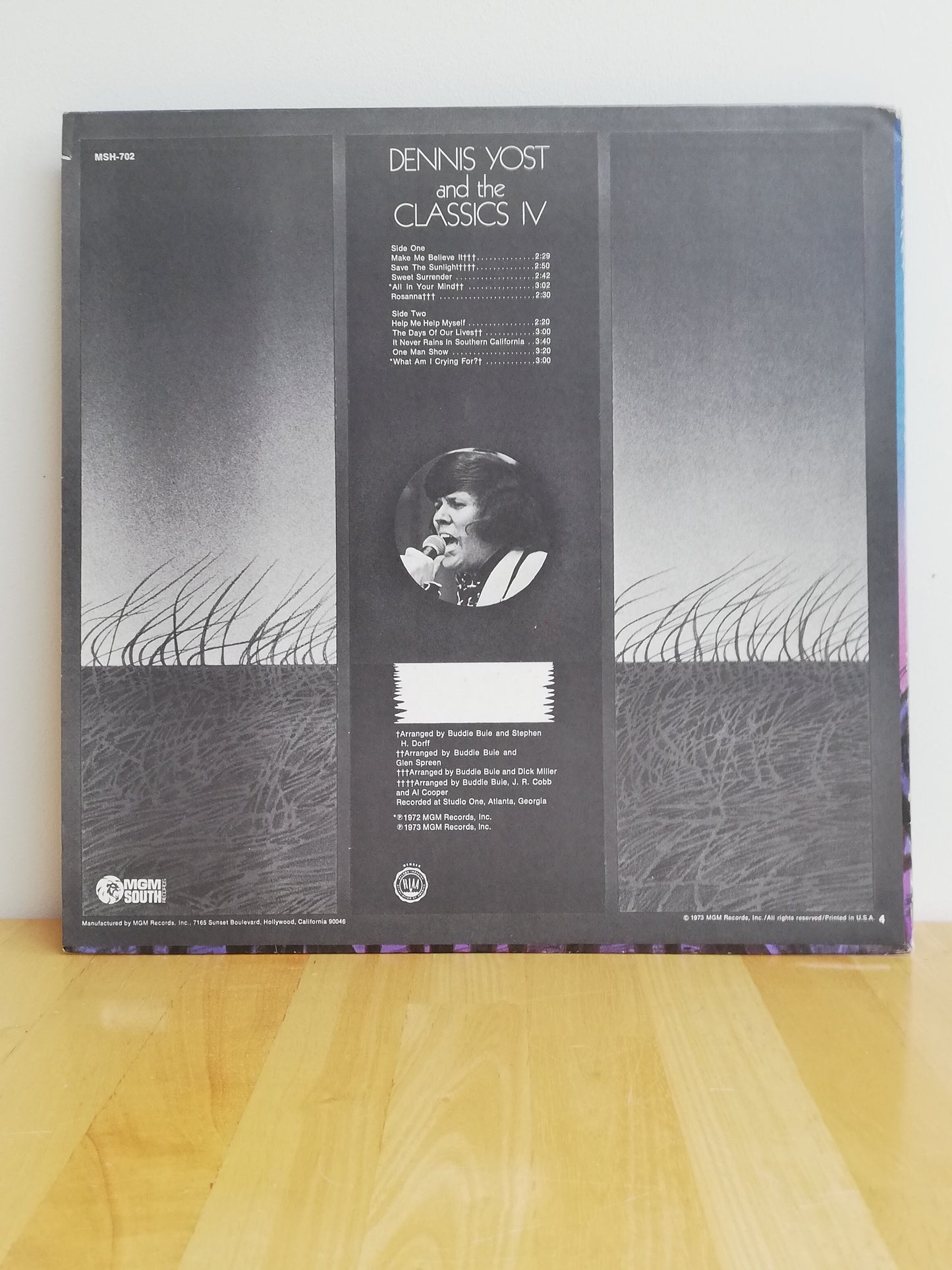 Dennis Yost and The Classics IV – What Am I Crying For? (Used LP)