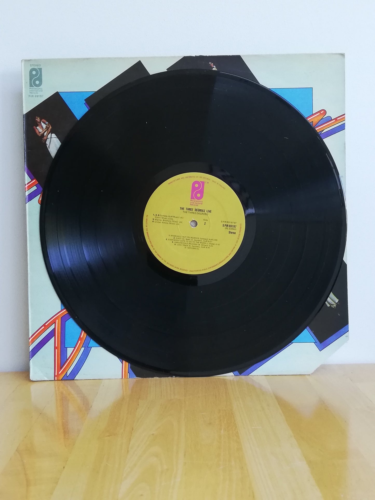 The Three Degrees – The Three Degrees Live (Used LP)
