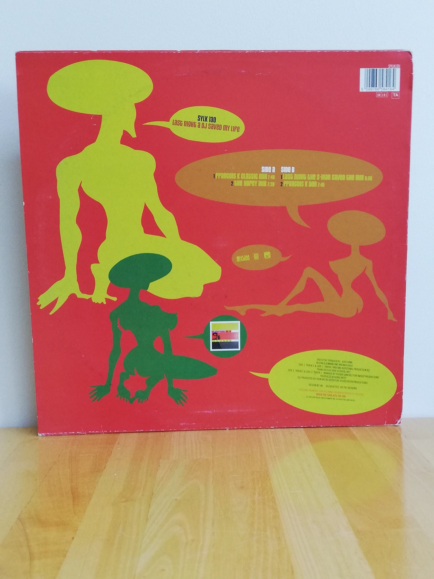 King Britt Presents Sylk 130 – Last Night A DJ Saved My Life (Used 12")