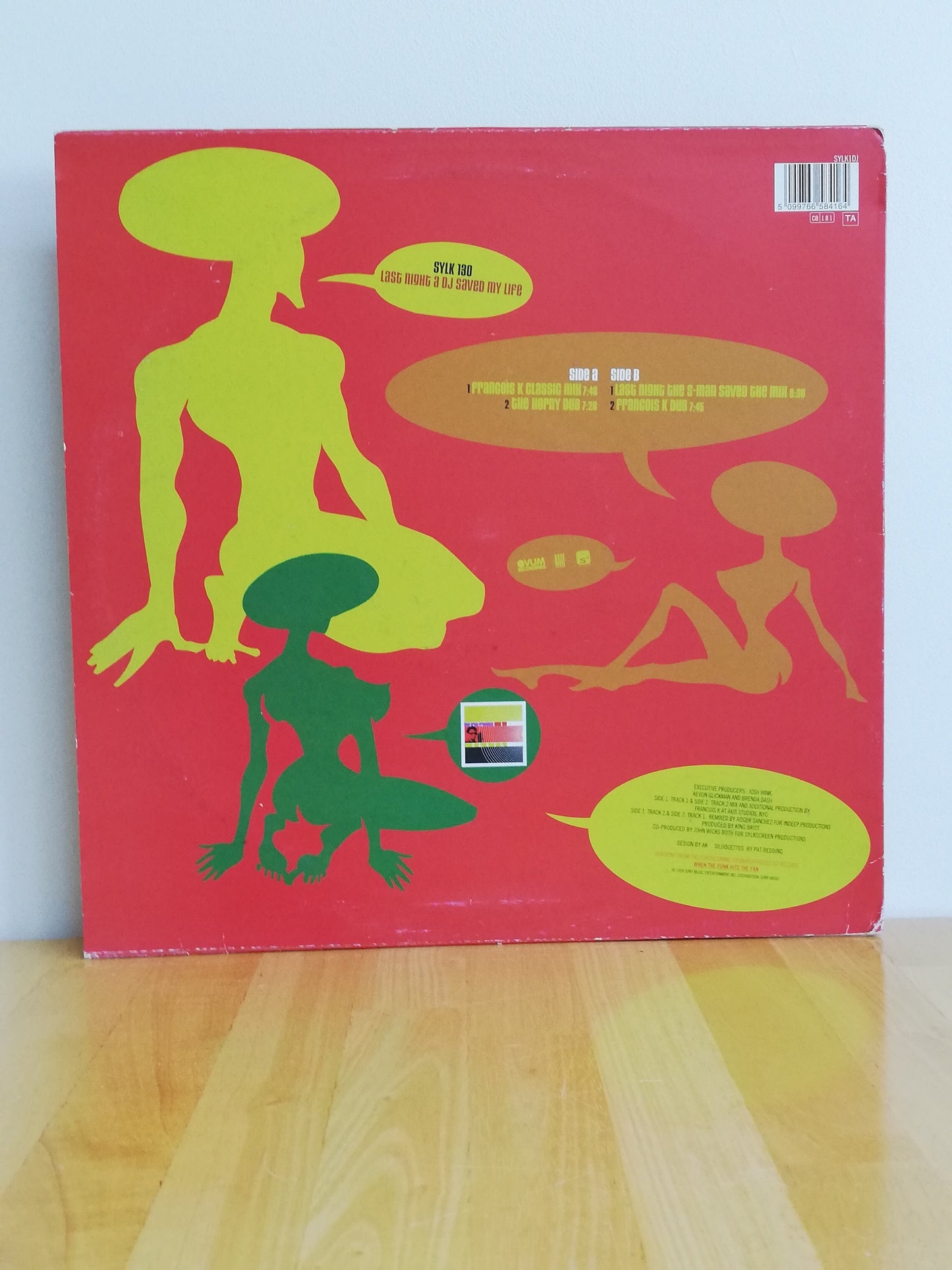 King Britt Presents Sylk 130 – Last Night A DJ Saved My Life (Used 12")