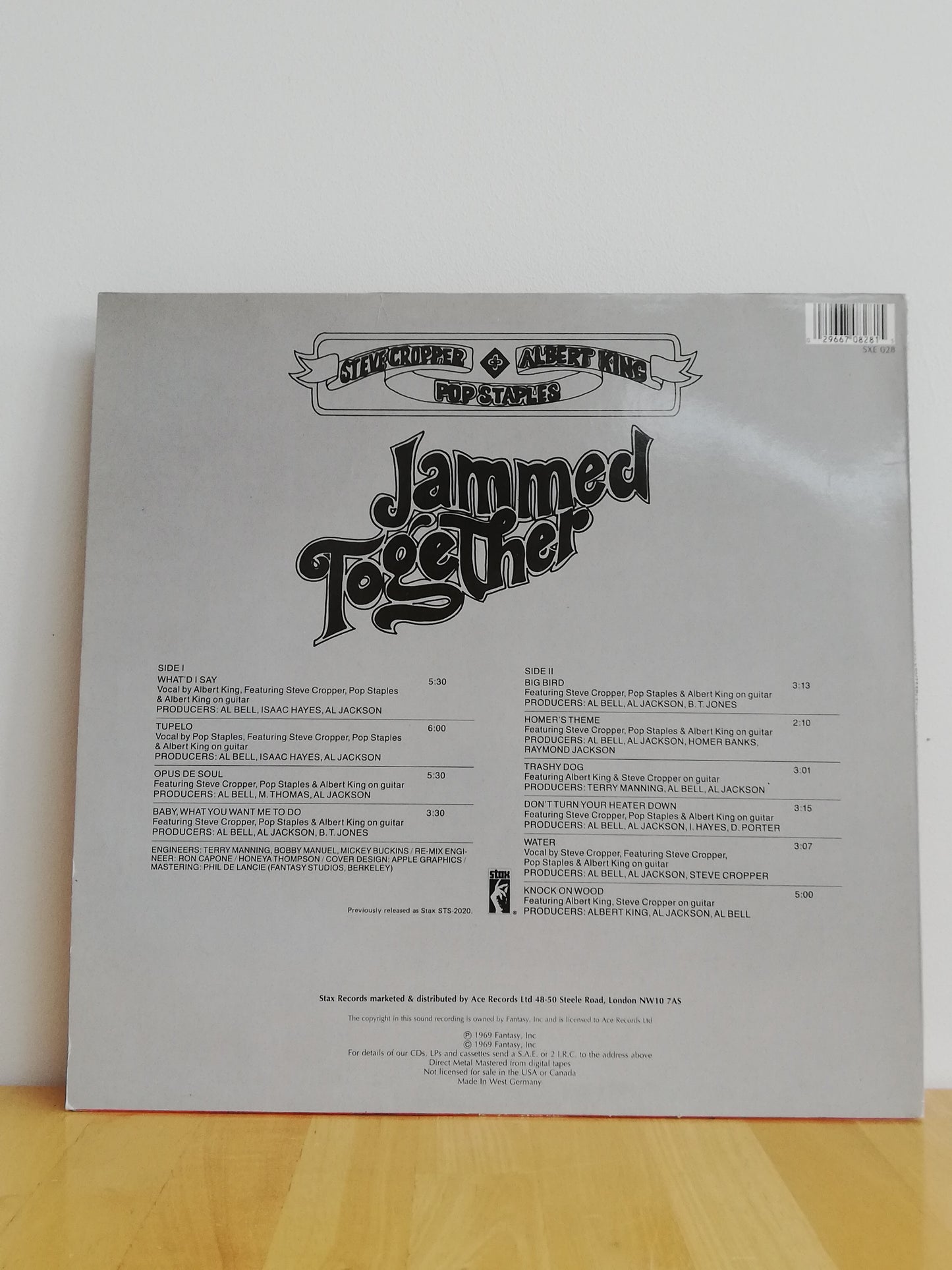 Steve Cropper, Pop Staples & Albert King – Jammed Together (Used LP)