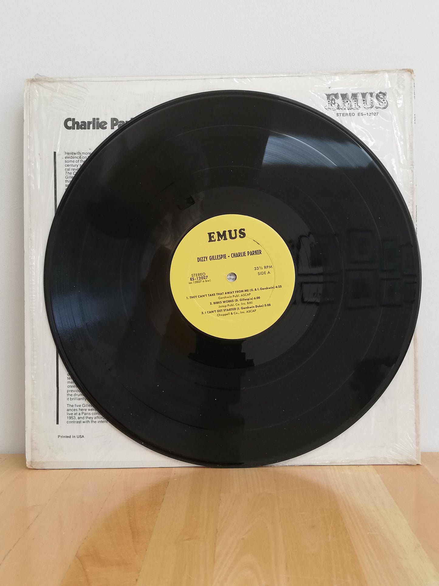 Charlie Parker, Dizzy Gillespie – Charlie Parker Dizzy Gillespie (Used LP)