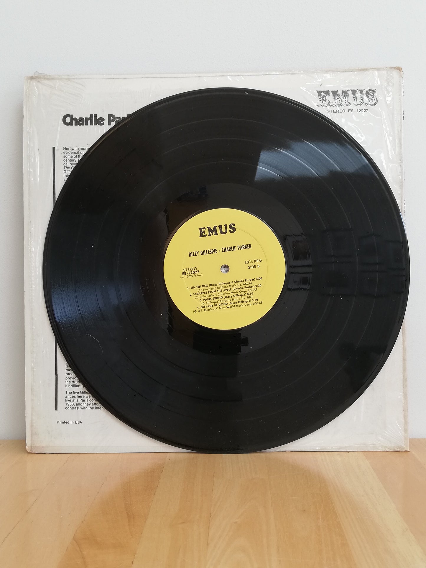Charlie Parker, Dizzy Gillespie – Charlie Parker Dizzy Gillespie (Used LP)