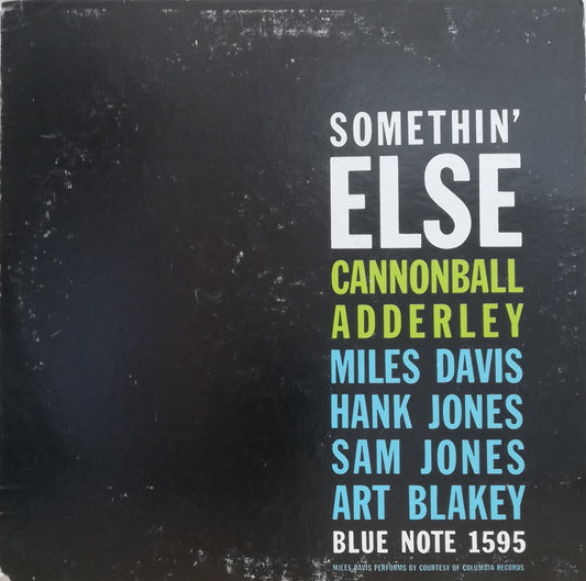 Cannonball Adderley ‎– Somethin' Else (Used Vinyl LP)