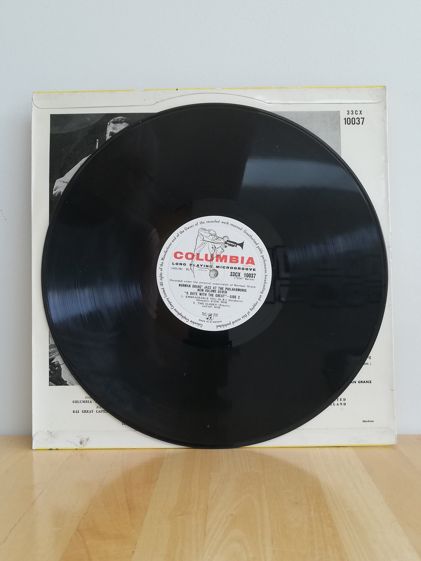 Norman Granz' Jazz At The Philharmonic A Date With The Great New Volume 7 (Formerly Vols. 12 And 13) (Used LP)