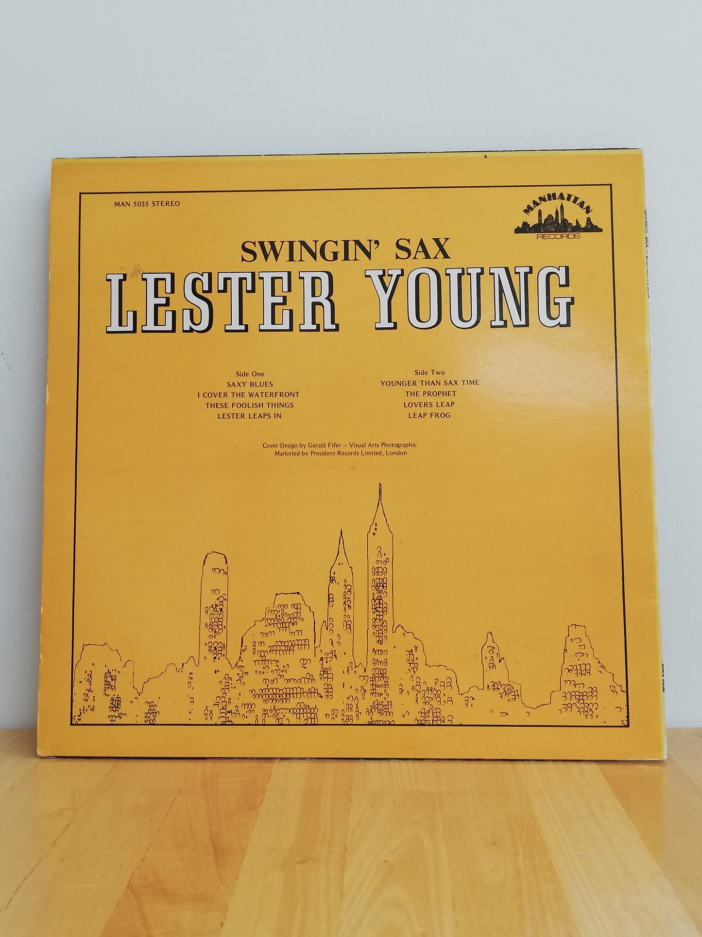 Lester Young – Swingin' Sax (Used LP)
