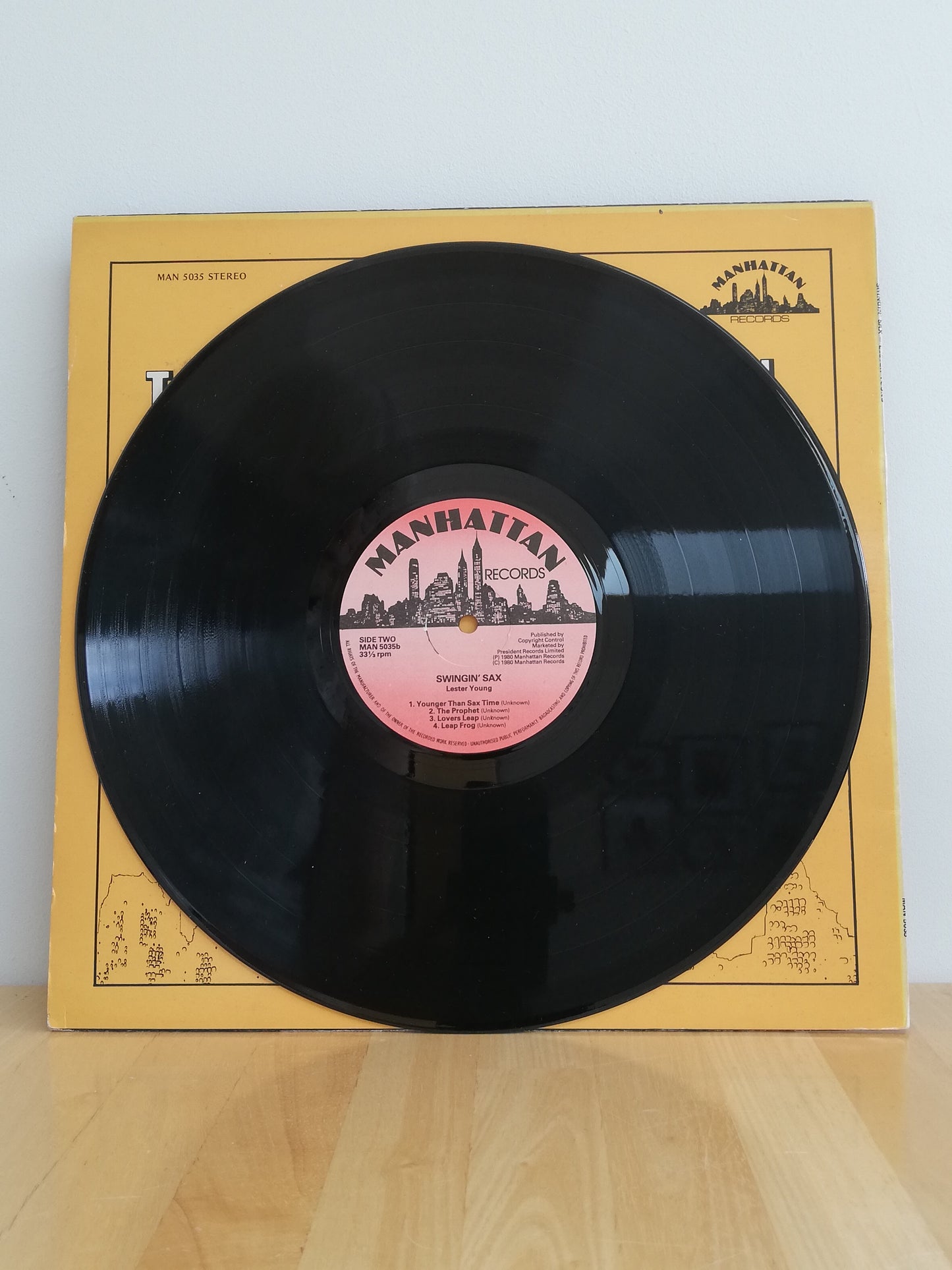 Lester Young – Swingin' Sax (Used LP)