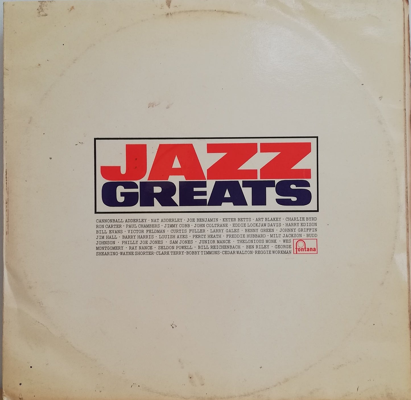Various – Jazz Greats (Used 2LP)