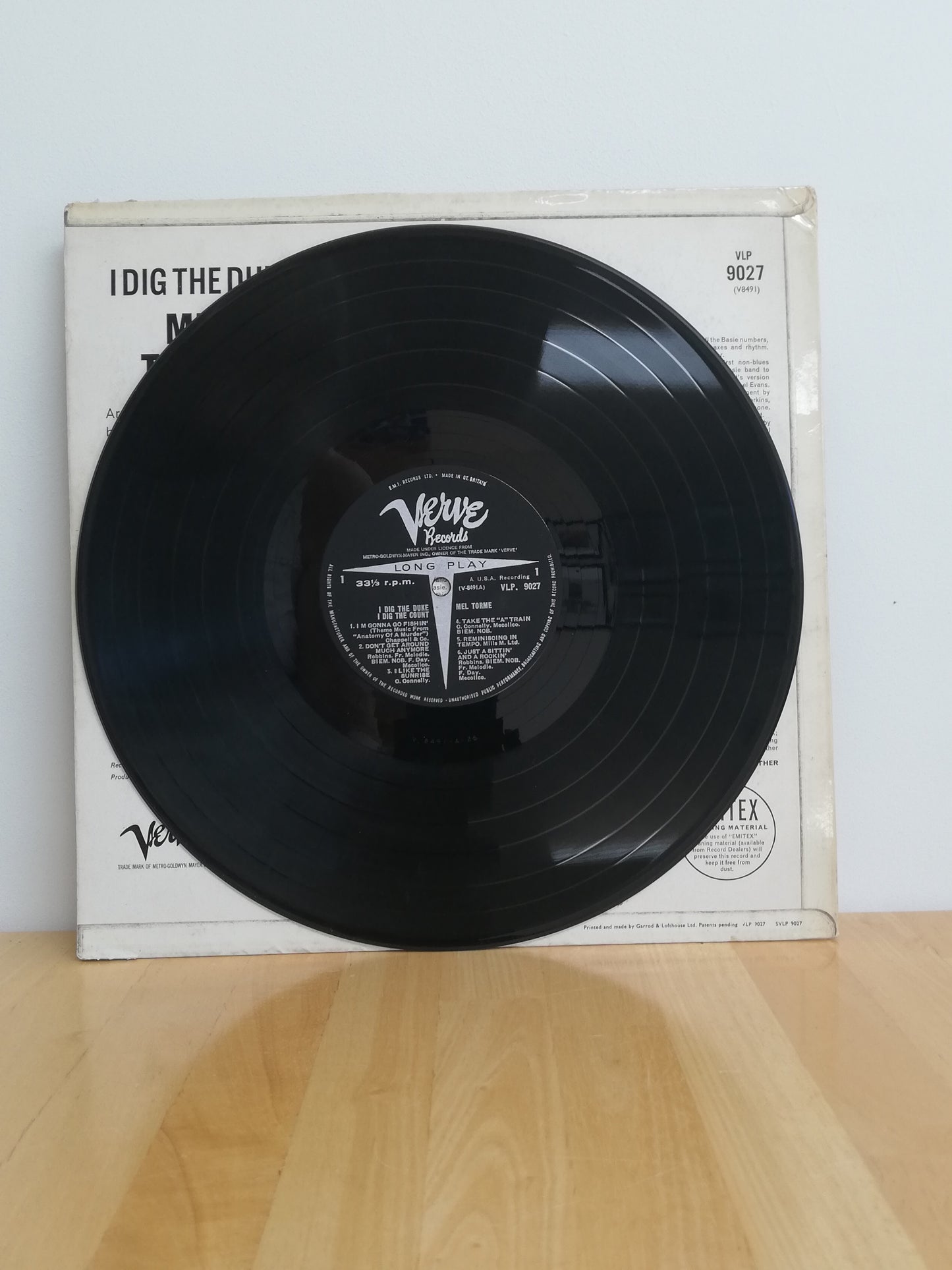 Mel Tormé – I Dig The Duke - I Dig The Count (Used LP)