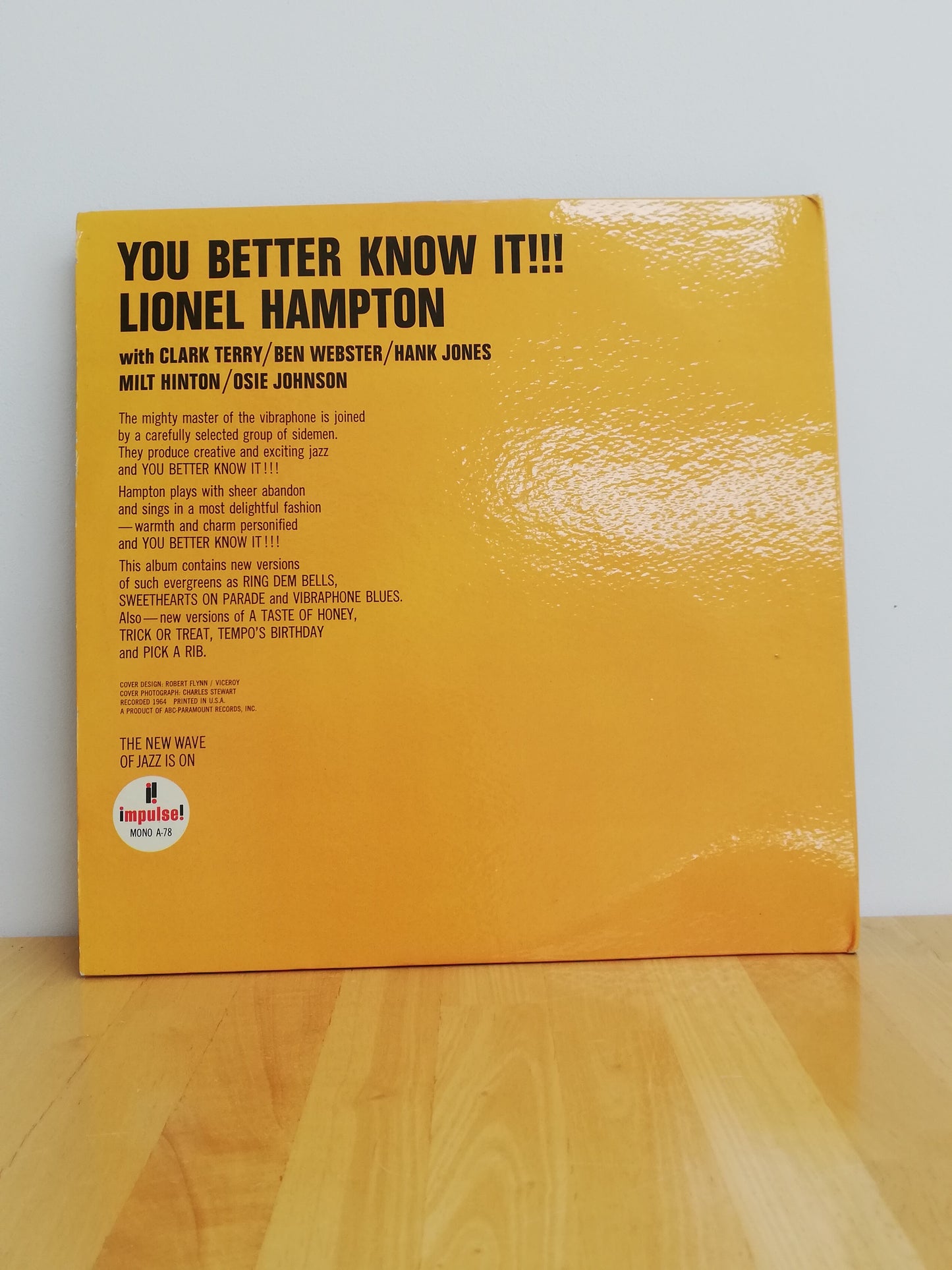 Lionel Hampton – You Better Know It!!! (Used LP)