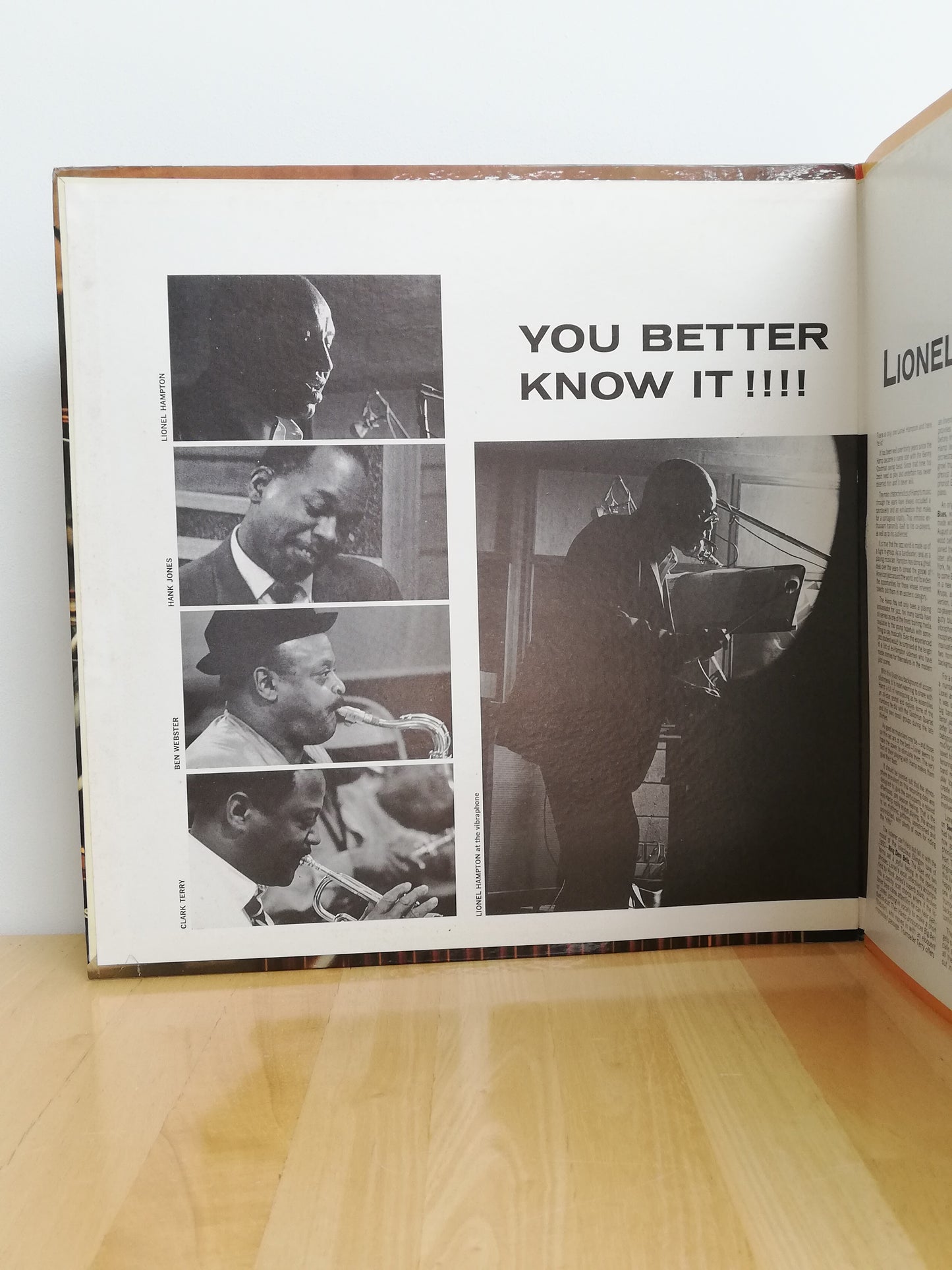 Lionel Hampton – You Better Know It!!! (Used LP)