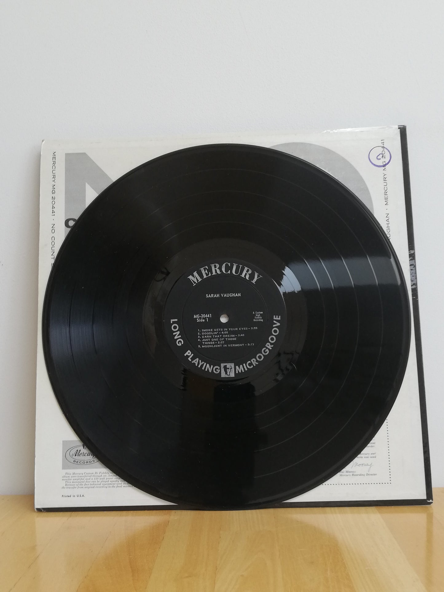 Sarah Vaughan – No Count Sarah (Used LP)