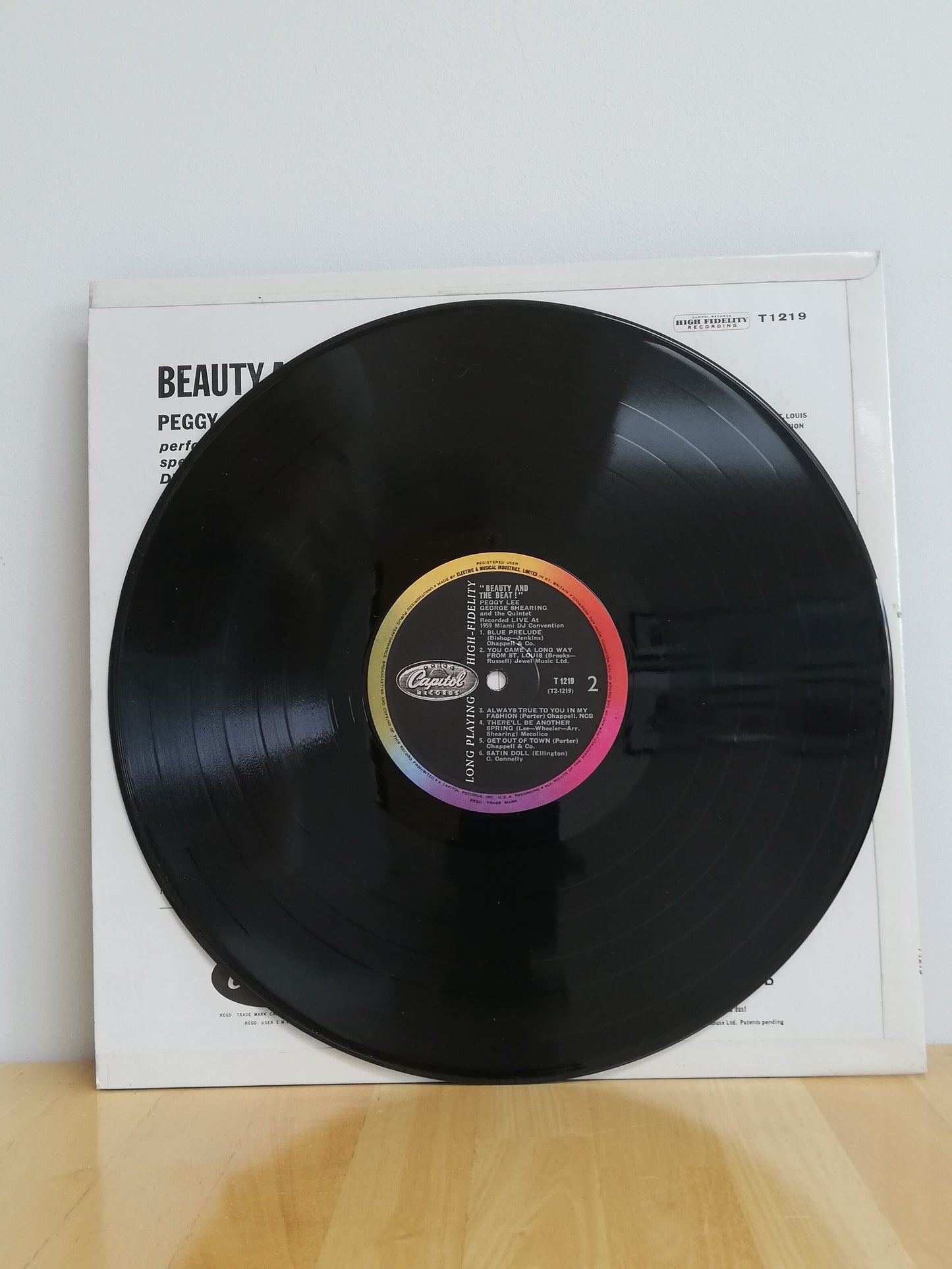 Peggy Lee / George Shearing – Beauty And The Beat! (Used LP)