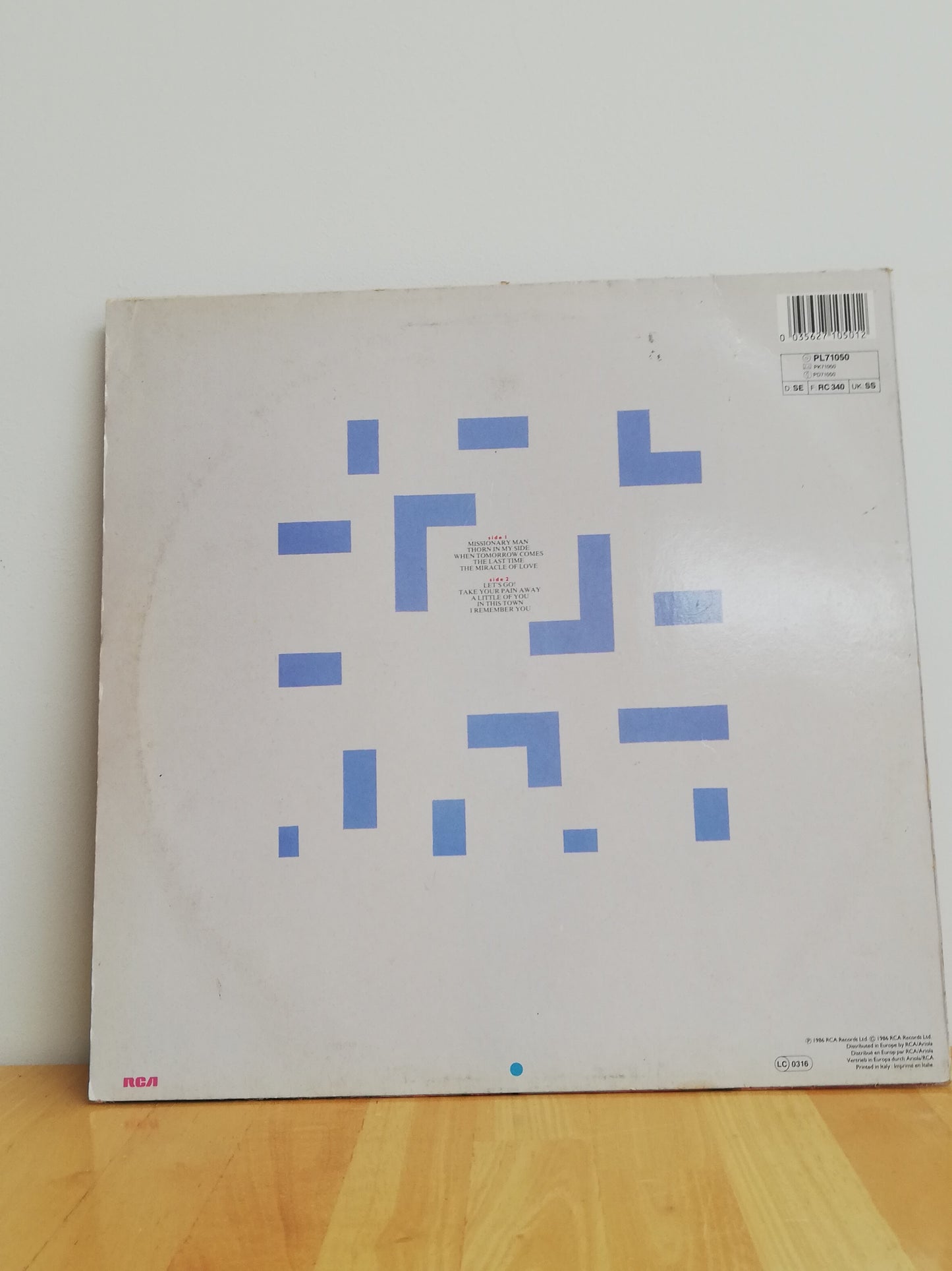 Eurythmics – Revenge (Used LP)