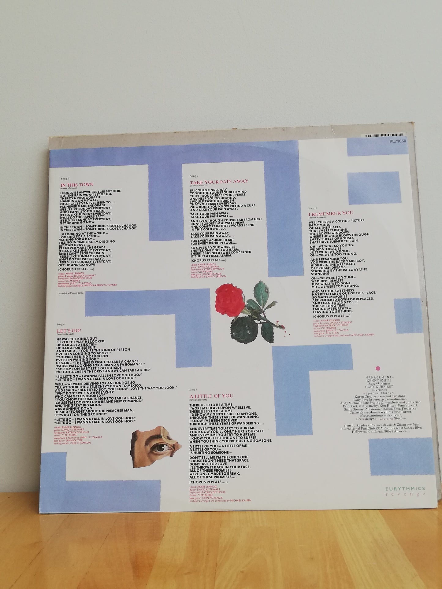 Eurythmics – Revenge (Used LP)