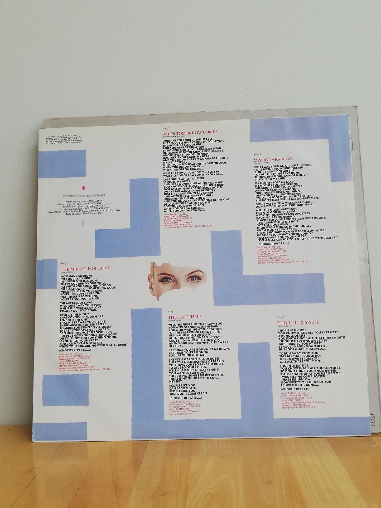Eurythmics – Revenge (Used LP)