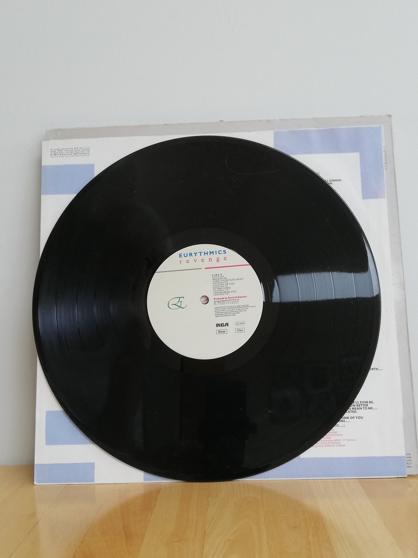Eurythmics – Revenge (Used LP)