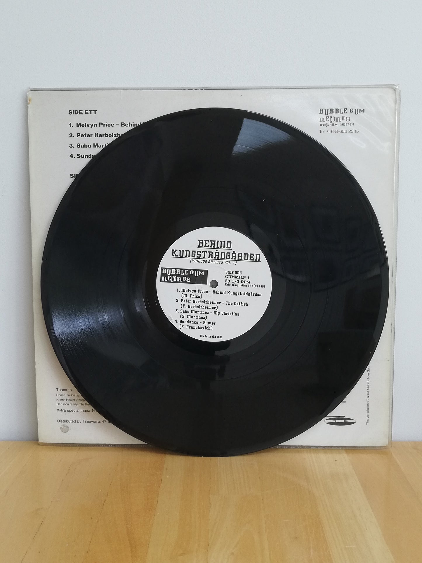 Various – Behind Kungstradgarden (Used LP)