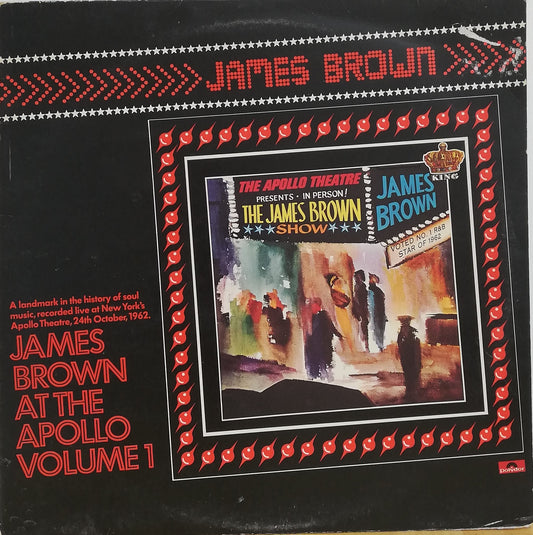 James Brown ‎– James Brown Live At The Apollo Volume 1 (Used Vinyl LP)