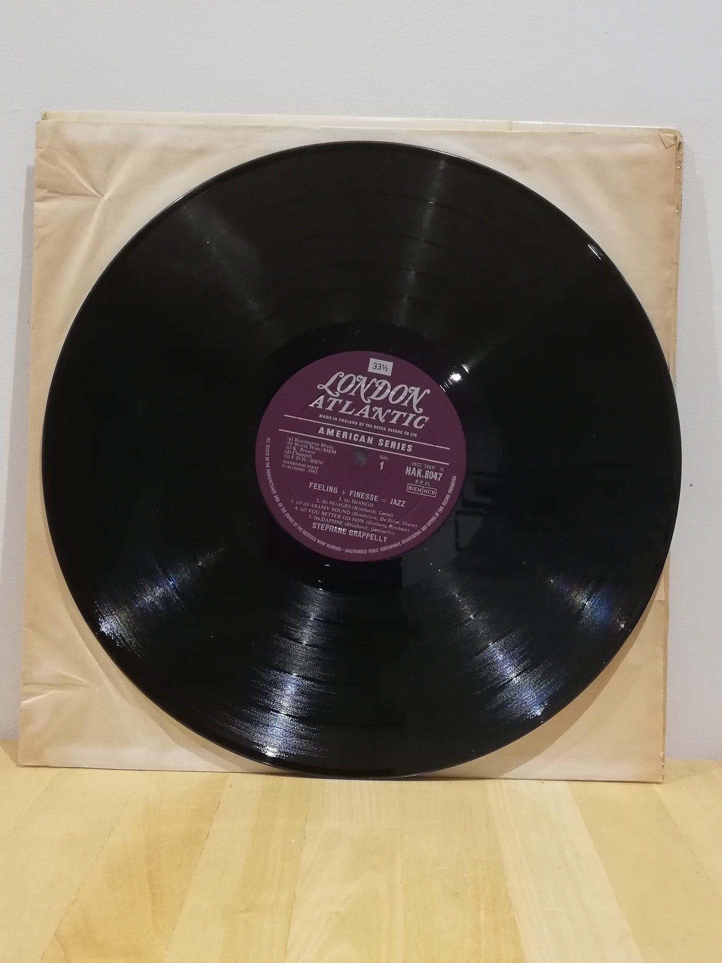 Stéphane Grappelli – Feeling + Finesse = Jazz (Used LP)