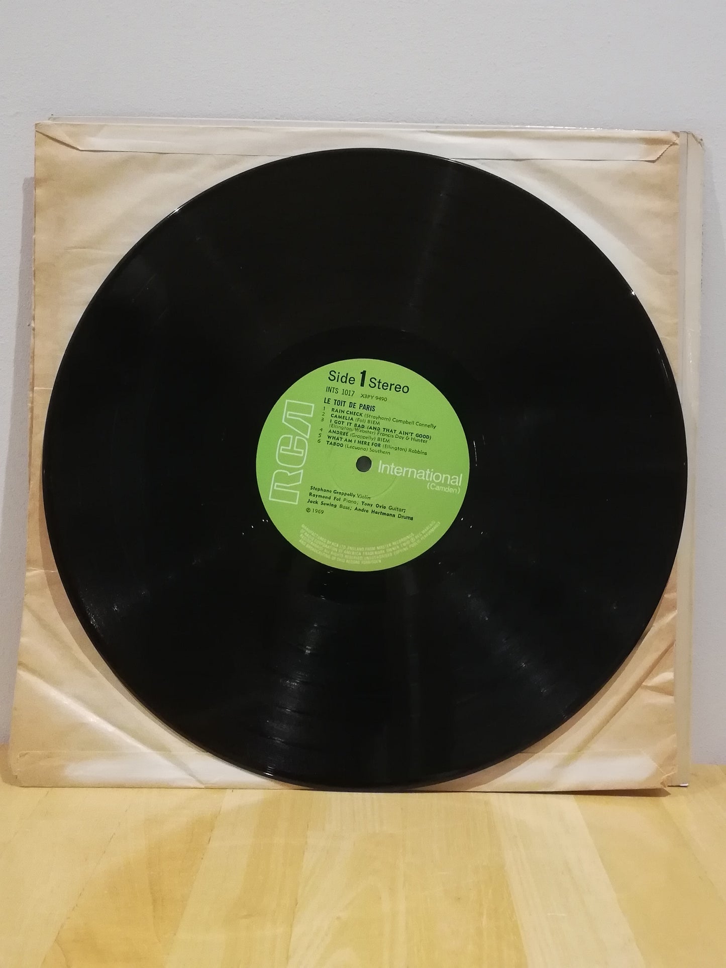 Stéphane Grappelly – Le Toit De Paris (Used Vinyl LP)