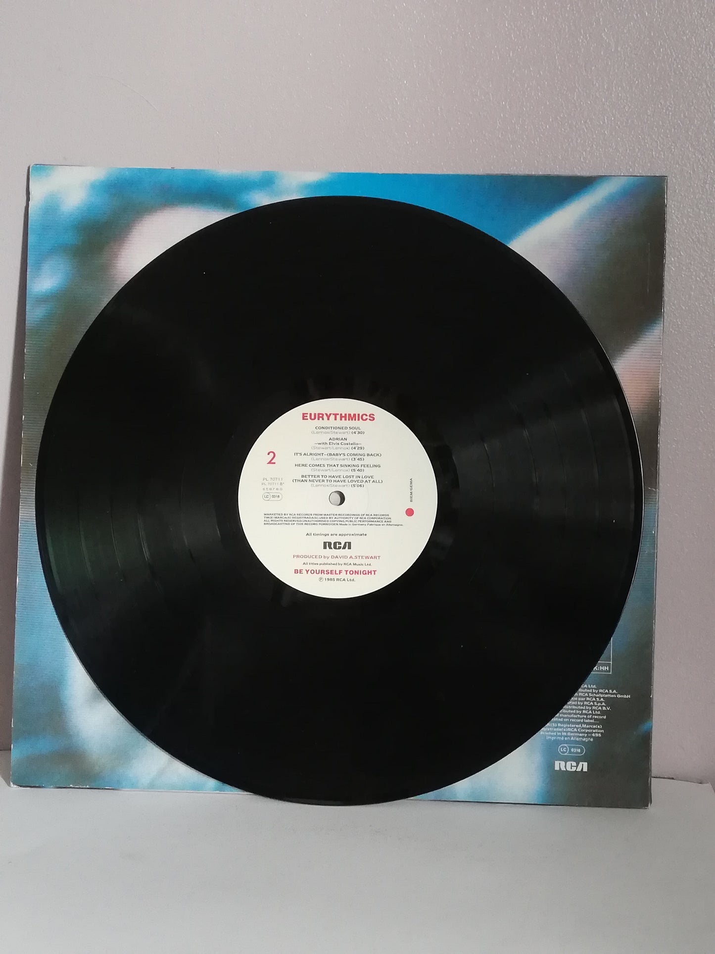 Eurythmics – Be Yourself Tonight (Used LP Vinyl)