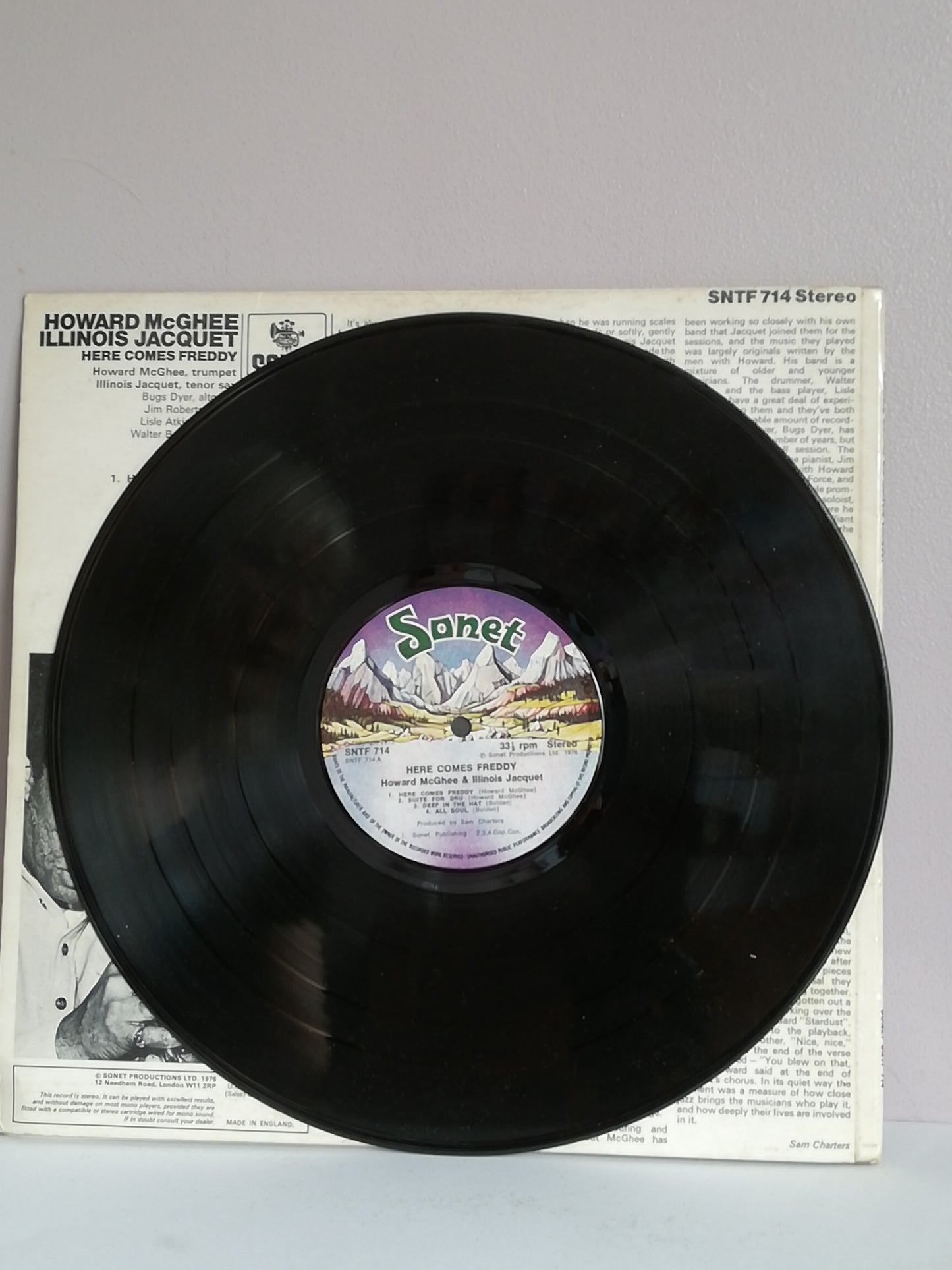Howard McGhee And Illinois Jacquet – Here Comes Freddy (Used LP)