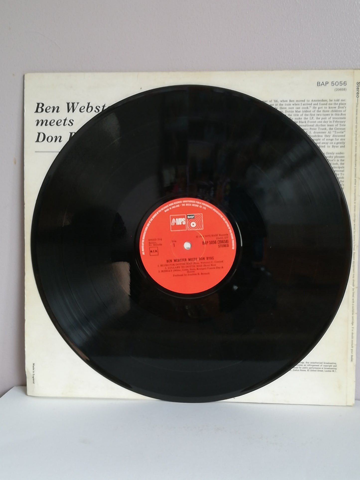Ben Webster Meets Don Byas – Ben Webster Meets Don Byas (Used LP)