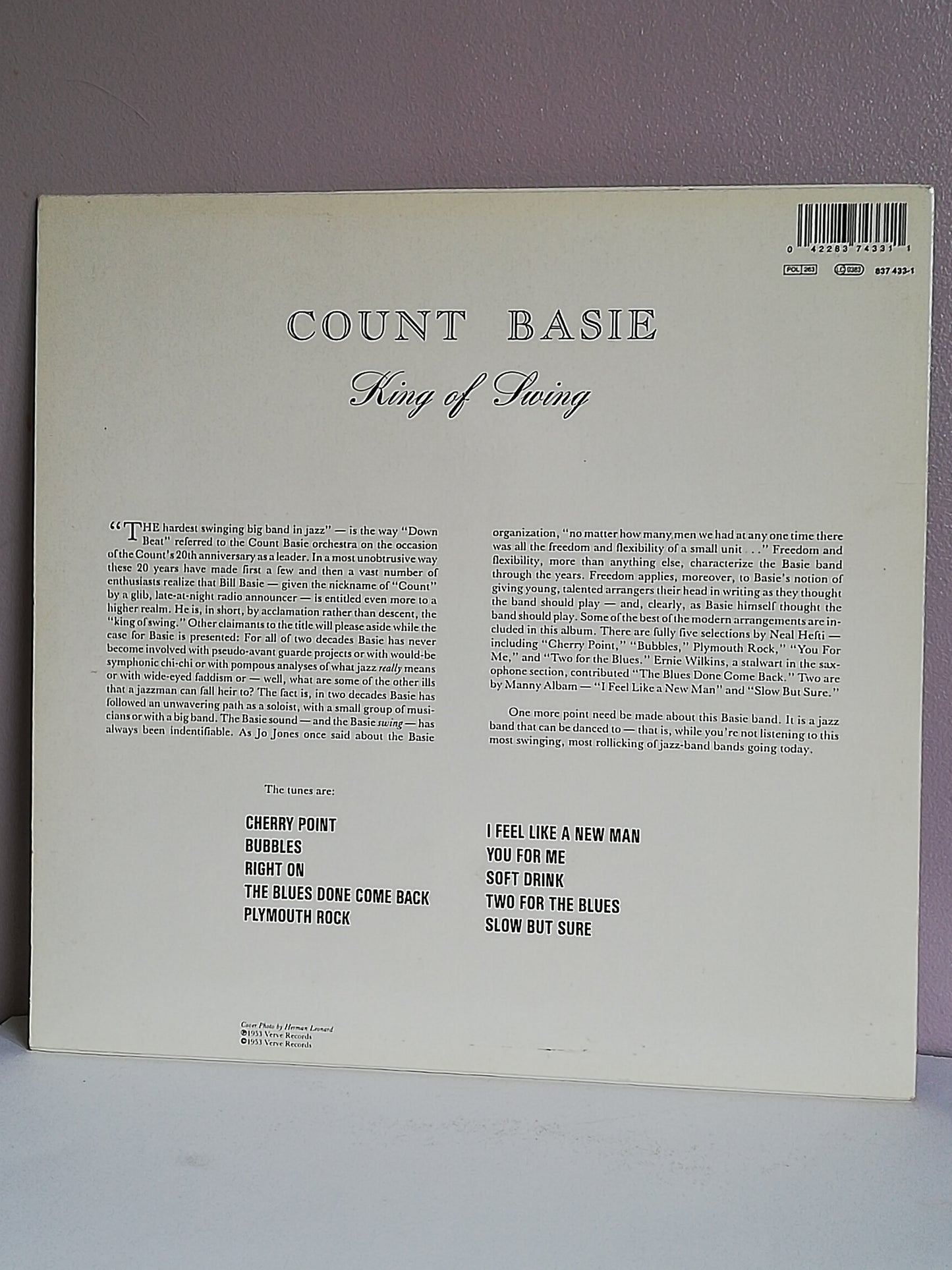 Count Basie – King Of Swing (Used LP)