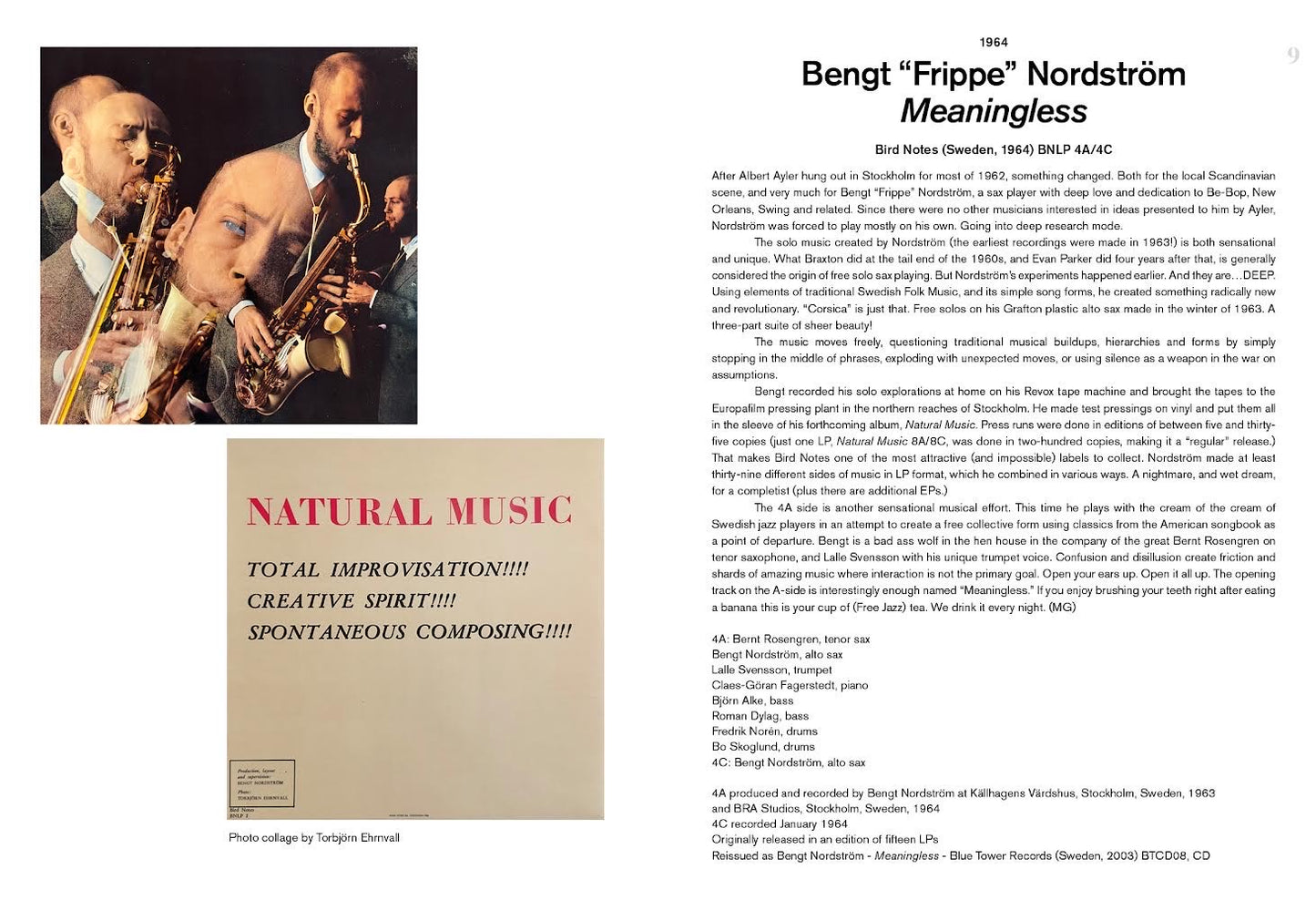 NOW JAZZ NOW - 100 Essential Free Jazz & Improvisation Recordings (BOOK) PRE-ORDER