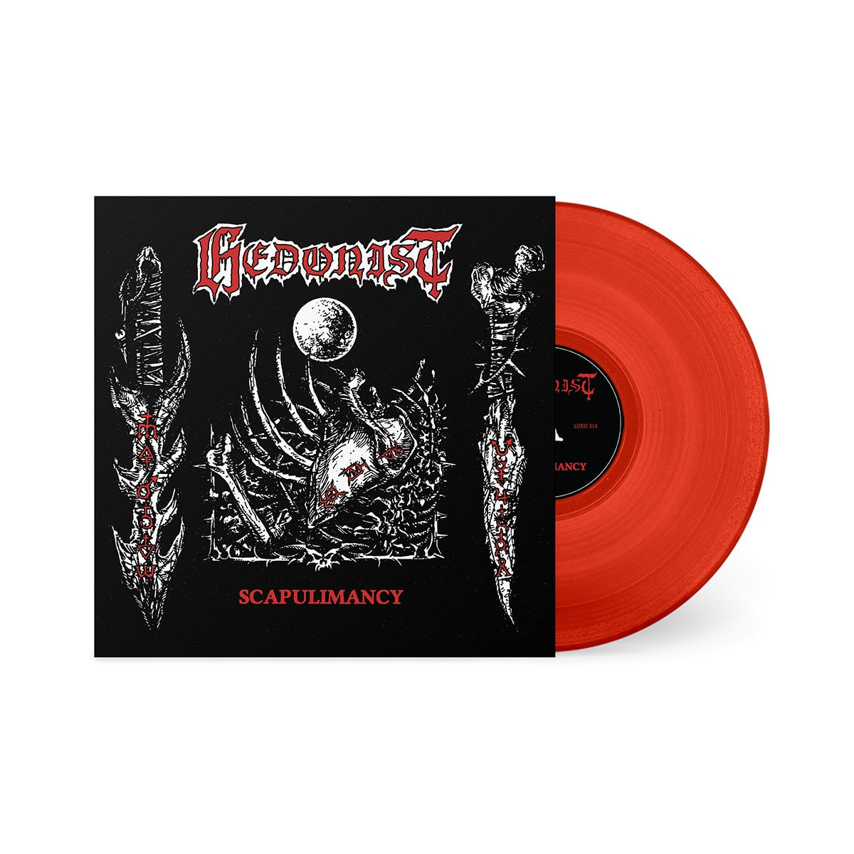 Hedonist - Scapulimancy RED VINYL (Vinyl LP) PRE-ORDER
