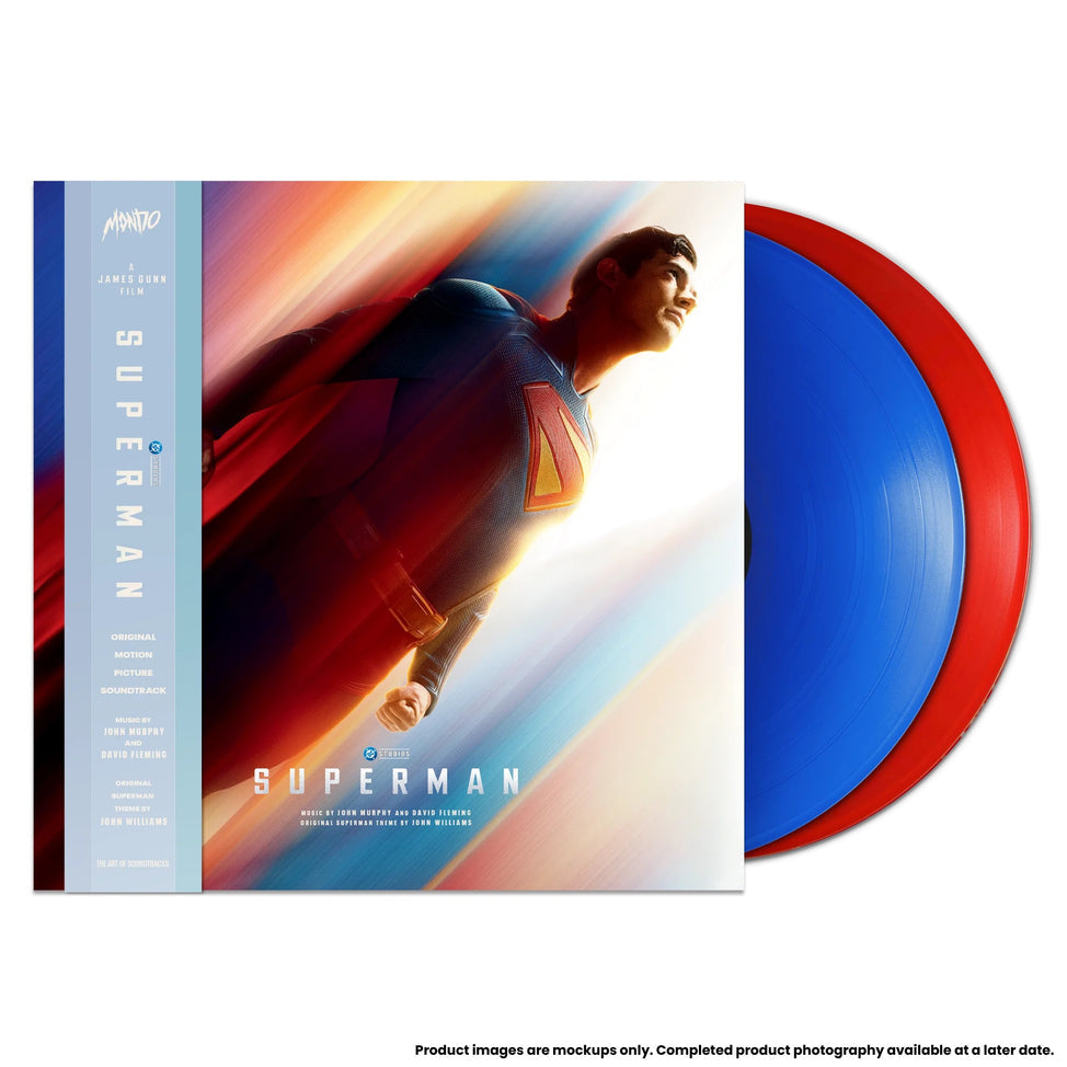 David Fleming And John Murphy - Superman (Original Motion Picture Soundtrack) RED/BLUE 2LP (Vinyl LP) PRE-ORDER
