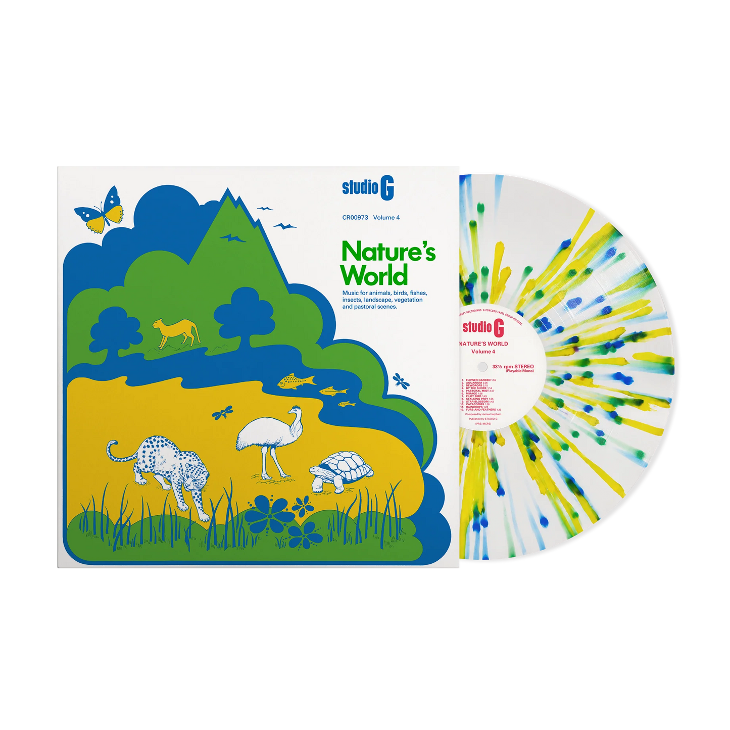 Studio G - Nature's World (Jazz Dispensary SPLATTER Vinyl LP) PRE-ORDER
