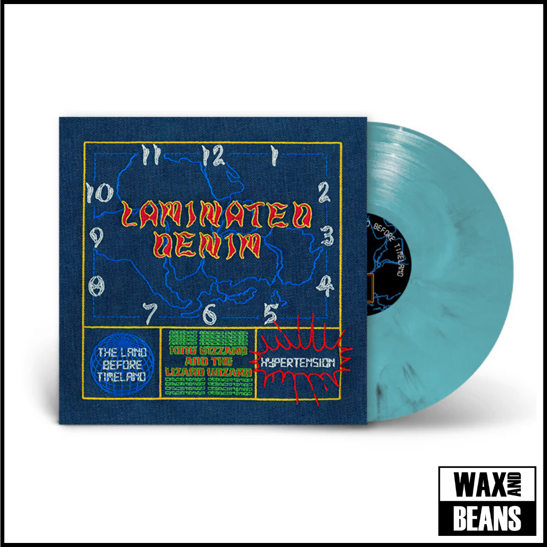 King Gizzard And The Lizard Wizard - Laminated Denim LUCKY RAINBOW-COLOURED LP (Vinyl LP) PRE-ORDER