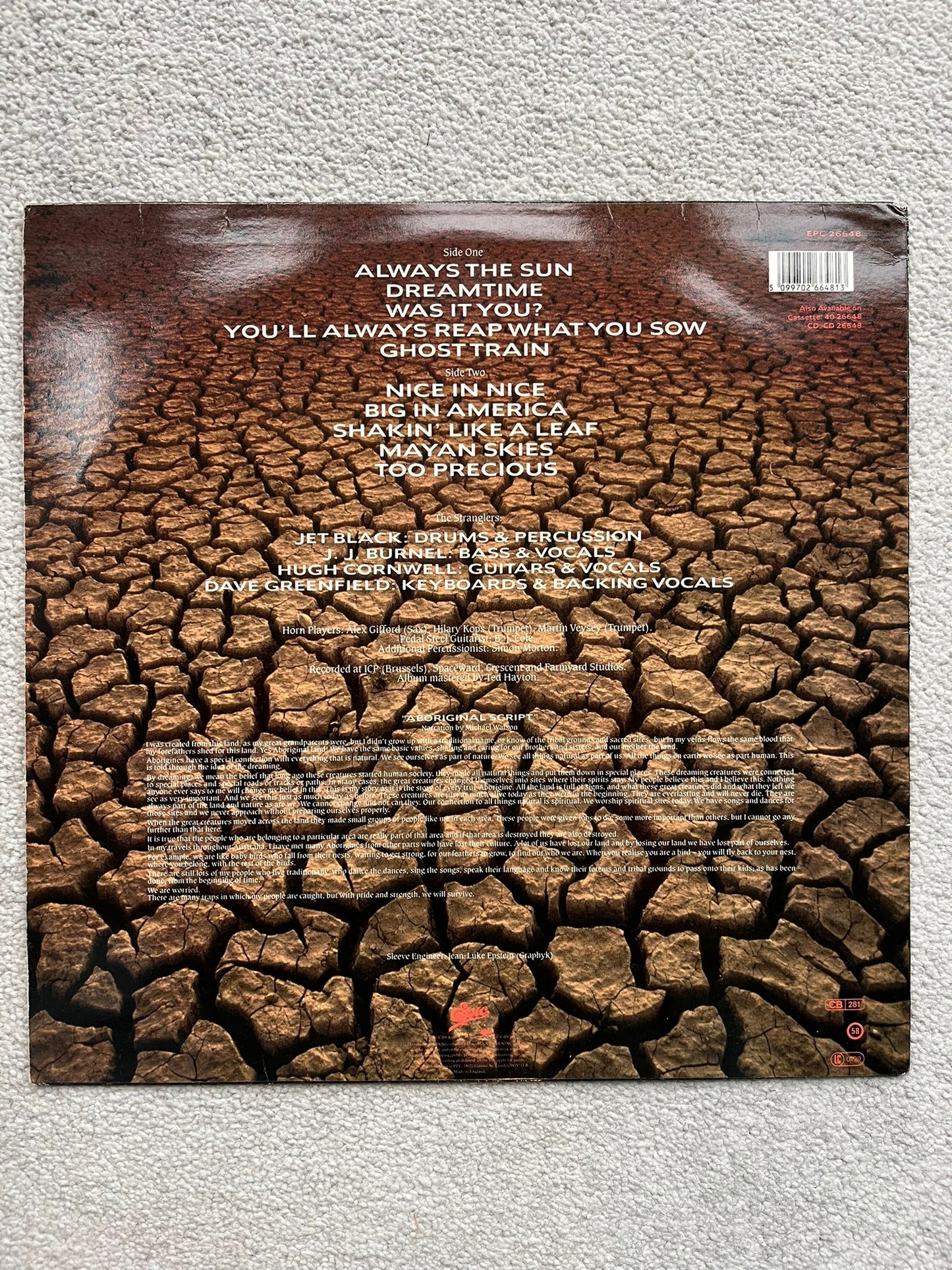 The Stranglers – Dreamtime (Used LP)